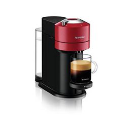 Breville Vertuo Next Coffee and Espresso Maker in Red Plus Aeroccino3 Milk Frother in Black