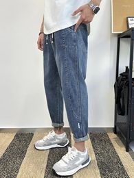 Men's Jeans 23 Year Loose Harlan Pants American High Street Denim Feet Wide Leg Radish 9/4