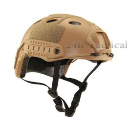 Ski Helmets Tactical Combat PJ Type Fast Simple Helmet Military Style Hunting Shooting Airsoft Paintball Protection Amry Outdoor Gear Helmet 230921