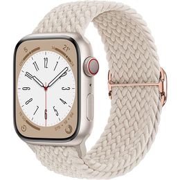 Watch Bands Nylon Braided Loop For Apple Band Series 8 7 6 Se 5 4 3 Ultra 44mm 40mm 45mm 41mm 49mm 38mm 42mm Accessories 230921
