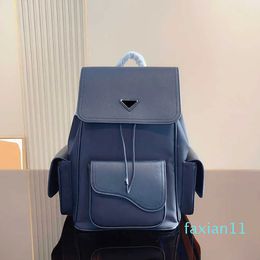 Designer Bag Luxury Backpack Style Bags Women Triangle Backpack Bag Shoulder Handbag Designers Travel Bag Messenger Bags Female Purse 230129