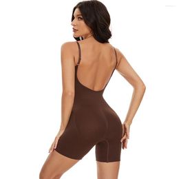 Women's Shapers Reducing And Bodysuit Women Modelling Straps Low Back Waist Trainer Underwear Shapewear Colombiana