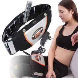 Portable Slim Equipment Electric Men Slimming Belt Women Fat Burning Leg Waist Foot Massager Massage Machine For Back Heat Vibrating Modelling 230920