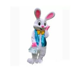 Discount factory PROFESSIONAL EASTER BUNNY Mascot Costume Fancy Dress Birthday Birthday Party Christmas Suit Carnival Unisex Adults Outfit