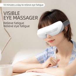 Eye Massager Smart Airbag Vibration Care Instrument Compress Bluetooth Massage Glasses Relieve Fatigue 230920