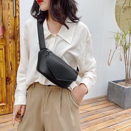 Waist Bags Casual For Women Leather Shoulder Bag Travel Small Chest Fanny Pack Belt Purses Female Bolsos Sac Banane