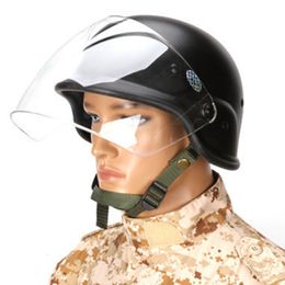 Ski Helmets Tactical Military Airsoft M88 PASGT Helmet with Clear Visor Personnel Armor System for Ground Troops Combat Swat Helmet 230921