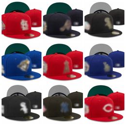 2023 Hot Mexico Fitted Caps Letter M Hip Hop Size Hats Baseball Caps Adult Flat Peak For Unisex Outdoor Full Closed H15 size 7-8