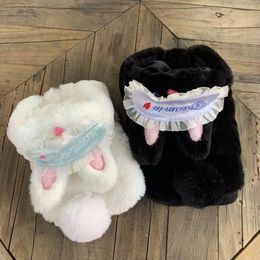 Dog Apparel Plush Coat Ear Pet Clothes Cat Cross Dressing Autumn And Winter Warm Cotton Cute Eyeshade
