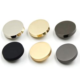Sewing Notions 100pcs 10mm 11 5mm 15mm 18mm 20mm 28mm Gold Button For Down Jacket Suits Shirt Sewing Accessories Buttons2782
