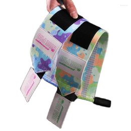 Wrist Support 1Pair Graffiti Camouflage Fitness WeightLifting Wristband Adjustable Breathable Wraps Bandage Sport Yoga Brace Strap