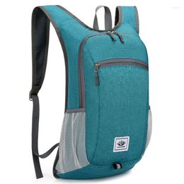 Backpack Fashion Folding Bag Waterproof Outdoor Leisure Sports Riding Lightweight Hiking Female Student School