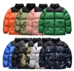 The Winter Men puff down parka North long Face sleeve hooded puffer Jacket Windbreakers Down Outerwear Causal mens printing jackets Thick warm Coats Tops Outwear