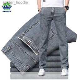 Men's Jeans 2023 Stretch Skinny Jeans Men Fashion Casual Slim Fit Denim Designer Elastic Pants Grey Brand Trousers Male Large size 38 40 L230921