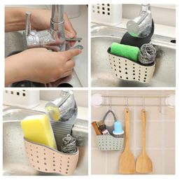 Dinnerware Sets Useful Suction Cup Sink Shelf Soap Sponge Rack Kitchen Sucker Storage Tool Multifunctional Small Item Container For