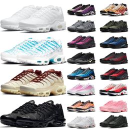 tn terrascape plus 3 löparskor tn plus mens kvinnor trippel vit svart laserblå volt glöd oreo kvinnors andningsbara tns sneakers tränare utomhussport 36-46 euro