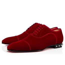 Luxury Men Loafers Dress Shoes Oxford Greggo Flat Dandelion Sneakers Italy Originals Low Tops Red Suede Black Patent Leather Designer Casual Sports Shoes Box EU 38-47