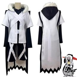 Anime Game Undertale XTALE Cross Sans Cosplay Costume White Cloak Cape Combats Uniform Adult Man Woman Halloween Party Suit