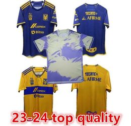 2023 24 Tigres UANL Soccer Jerseys 2023 24 GIGNAC NICO D. REYES CORDOVA Uniform Mens PIZARRO AQUINO L. QUINONES THAUVIN Home Away Shirt fans666