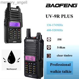 Walkie Talkie Baofeng UV-9RPlus1 Large-Capacity Battery High-Power 8W Waterproof V U Dual-Band Handheld Walkie Talkie with Headset HKD230922