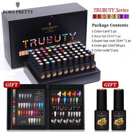 Nail Art Kits 15ML 60 Colours VIP Gel Polish Kit Salon Learner Soak Off UV LED Varnish 230921