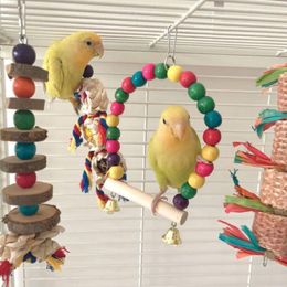 Other Bird Supplies Training Chewing Climbing Parrots Swing Gym Toy For Parakeets Cockatiel