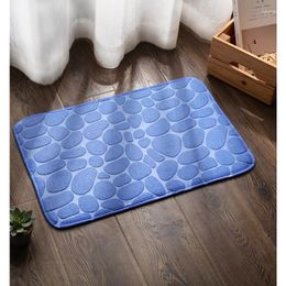 Bath Mats Coral Velvet Super Absorbent And Anti Slip Bathroom Mat Quick Drying Machine Washable Soft Thickened Door