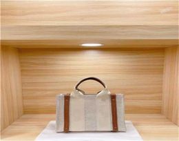 2022 Womens Shopper Fashion Totes Bags Shoulder Bag chlos Women Canvas Woody Tote Handbags Purses Small Medium Large Handbag8124333