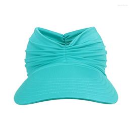 Ball Caps Solid Colour Sunproof Empty Top Hat Lightweight Visor For Camping Summer