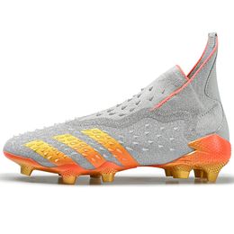 Safety Shoes High Ankle men's football shoes Football Boots Men Professional Outdoor Adults Kids TF Soccer Men's 230922