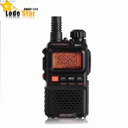 Walkie Talkie BaoFeng UV-3R Plus UV3R Portable walkie talkie Ham Radio VHF UHF dual band two way radio MINI CB FM Radio Interphone HKD230922