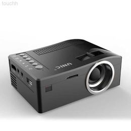 Projectors Unic UC18 Mini LED Projector Portable Pocket Projectors Multi-media Player Home Theater Game Supports HDMI USB TF Beamer 10pcs L230921 L230923