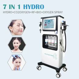 Factory price 7 in 1 Shrink Pores Calm Skin Hydra Dermabrasion Anti-Aging Water Peeling Skin Tightening Hydra Machine