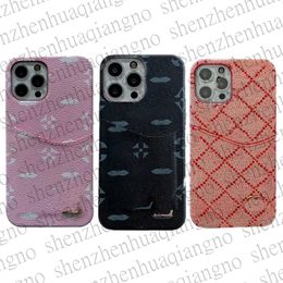 Classics Cell Phone Cases with Card Holder for iPhone 15 14 14pro 14plus 13 13pro 12 mini 11 Pro Max X Xs Xr 8 7 Plus Case Samsung Galaxy S23 S22 S21 S20 Ultra Note 20 10 Cover