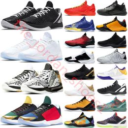 designer All Star Midnight Navy 6 Basketball Shoes Reverse Grinch Mamba Men Mambacita Bruce Lee Big Stage Chaos 5 Protro Rings Metallic Gold Trainers Sports Sneakers