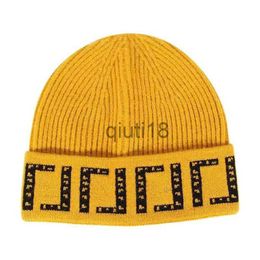 Beanie/Skull Caps Designer brand men's beanie hats women's autumn and winter new print letters fashion knitted hats x0922