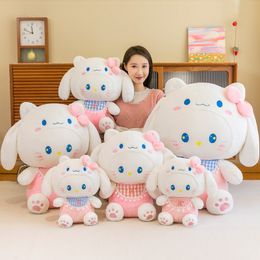 Cute Napkin Bunny Plush Toy Cartoon Sofa Throw Pillows Plush Dolls Kawaii Kids Birthday Gift Decor