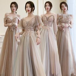 Ethnic Clothing 2023 Long Bridesmaid Dress Temperament Evening Fairy Banquet Elegant Stage Show Simplicity Prom Gowns 3XL