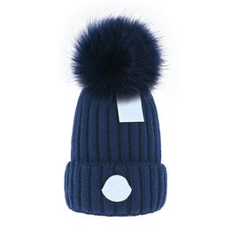 Winter Hat Mens Women designers beanie hats bonnet winter knitted wool hat cap skullies Thicker mask Fringe beanies hats A-7