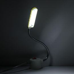 10 LED Magnetic Work Light Clothes Portable Sewing Machine Gooseneck For Lighting Bulbs Energy Saving Mounting Base239R