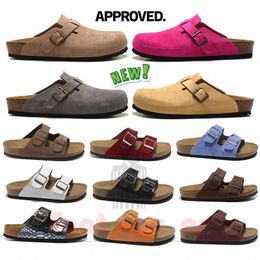 Arizona Mayari Designer Cork cork slippers - Fashionable Leather Suede Sandals for Women and Men, Perfect for Summer Beach Casual Wear - Available in Sizes 36-46 with Box