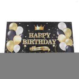 Gift Wrap Birthday Po Backdrop Backgroud Reusable Exquisite Polyester Fabric Happy For Tapestries Wall Decoration