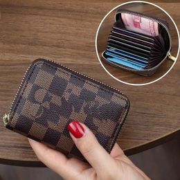 New Multi Card Zero Wallet Women Men Solid Colour Mini Bank ID Credit Card Holder Business Card Practical Wallets Case