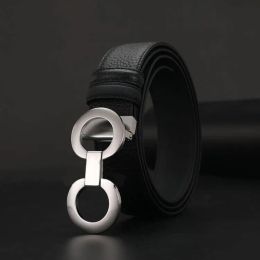 Classic mens designer belt adjustable smooth buckle leather belts for women designer luxury ceinture fashion ornament6