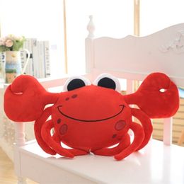 Plush Pillows Cushions Plush Simulation Toy Cushion Crab Throw Pillow Hairy Crab Cancer Plush Toys Doll Activity Gift Year Gifts Home Decor 230922