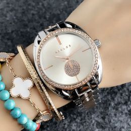 2023 New Fashion Luxury Brand Watches women Girl Crystal Style Metal Steel Band Quartz With Logo Watch Hot Sale Free Shipping Wholesale Watch