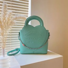 Abendtaschen Designer Damenbeutel Brief Kette One Schulterkreuzkörper Tiffanyity Bag Litchi Muster Kapazität vielseitige Handtasche 2024