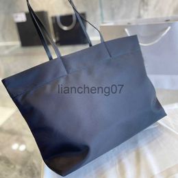 Evening Bags Black Nylon Tote Bag Designer Handbag Women Luxury Bag Shoulder Casual Shopping x0922