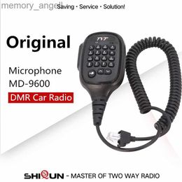 Walkie Talkie Microphone Speaker Mic for TYT MD-9600 Car Walkie Talkie MD 9600 Compatible with RT90 Microphone Speaker DMR Car Radios HKD230922