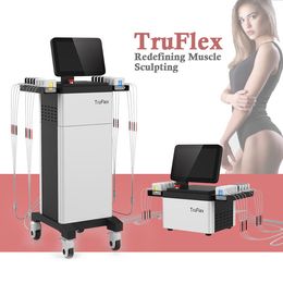 Thermogenic Electronic Muscle Stimulation Muscle Building Body Sculpting Belly Fat Burner Tru Sculpt Flex Machine